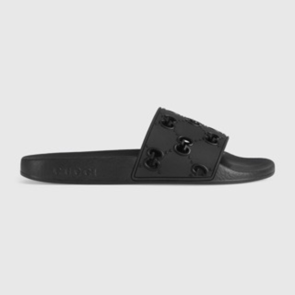 Gucci Black Slides